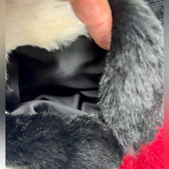 Alice + Olivia Kinsley Oversized Stripe Faux Fur Coat - Picture 7 of 13